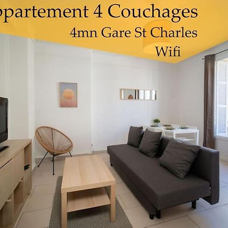Appartement Tout Equipe Balcon 4 Pers St Charles Μασσαλία Εξωτερικό φωτογραφία